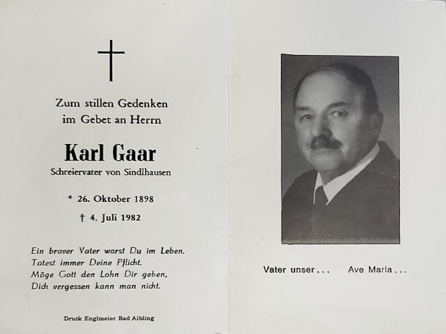 Schwed, † 04.07.1982