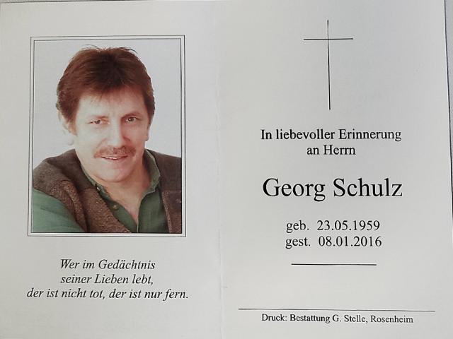 Schulz, † 08.01.2016