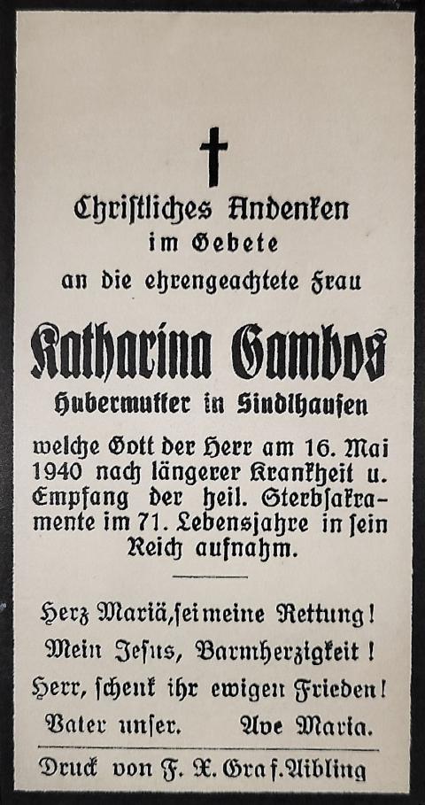 Huaba, † 16.06.1940
