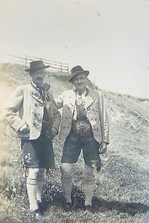Bittgang nach Birkenstein, historische Aufnahme von 1942
