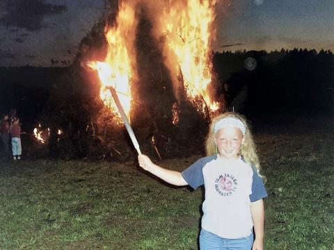 Ortsversammlung und Sommerfeuer