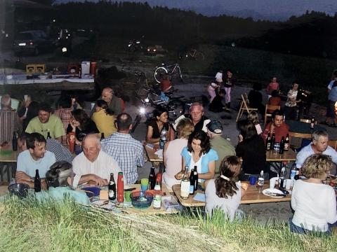 Ortsversammlung und Sommerfeuer